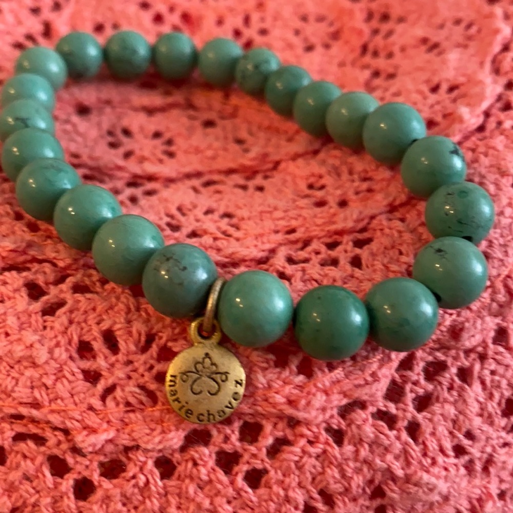Marie Chavez turquoise bracelet